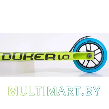 Трюковой самокат Tech Team Duker 1.0 (салатовый) картинка 13